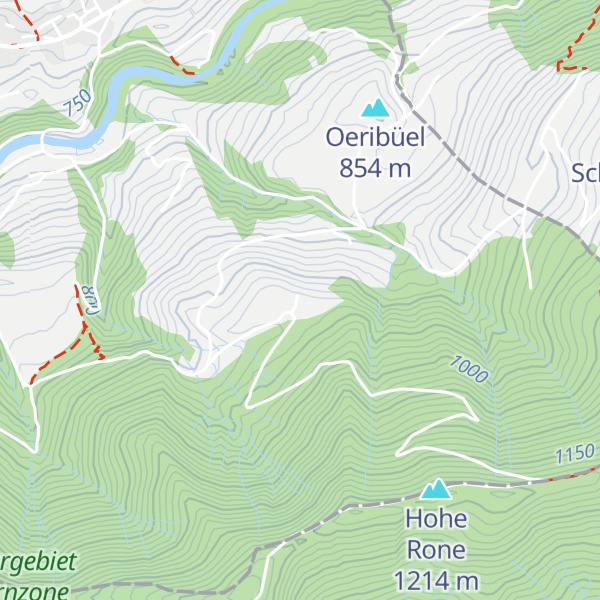 Map of Ferienhaus Mistlibühl