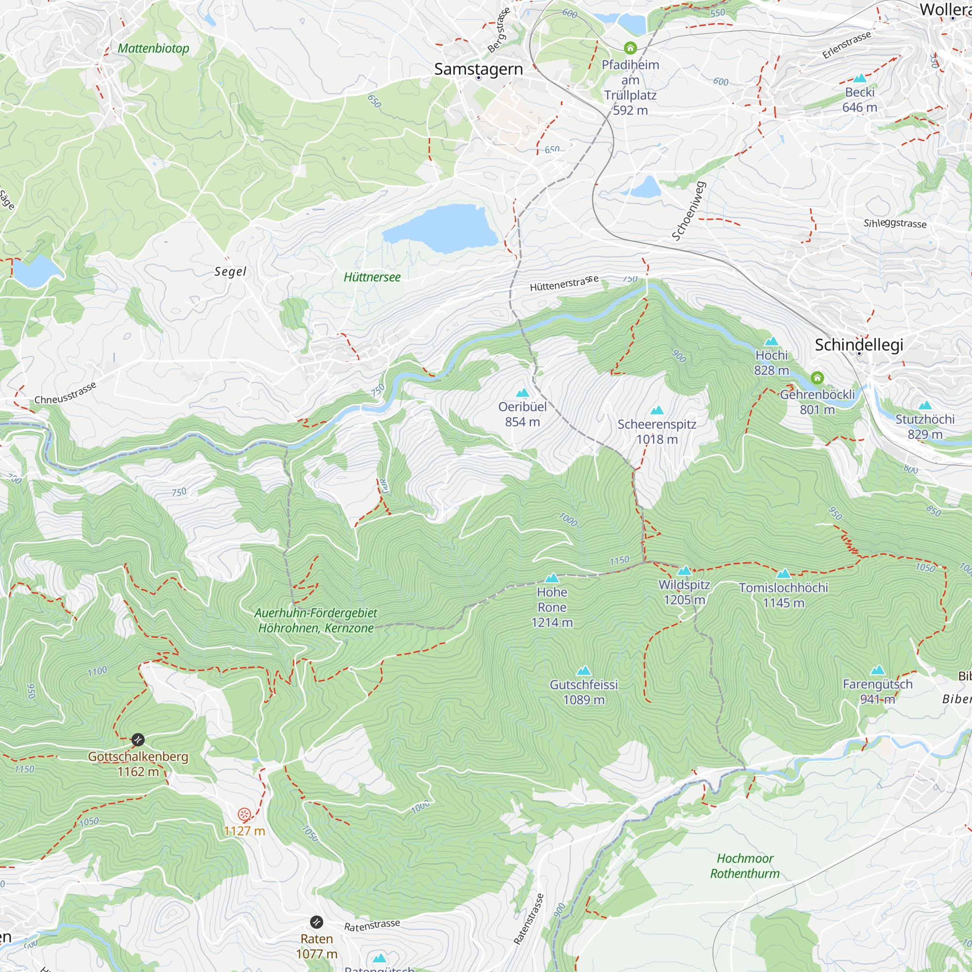 Ferienhaus Mistlibühl map