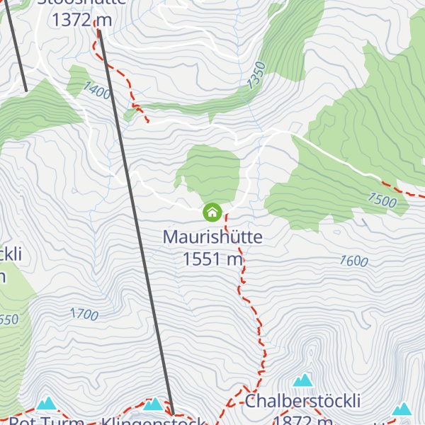 Map of Maurishütte
