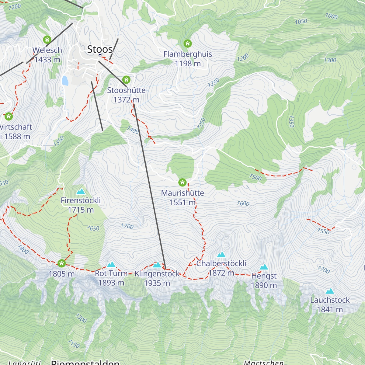 Maurishütte map