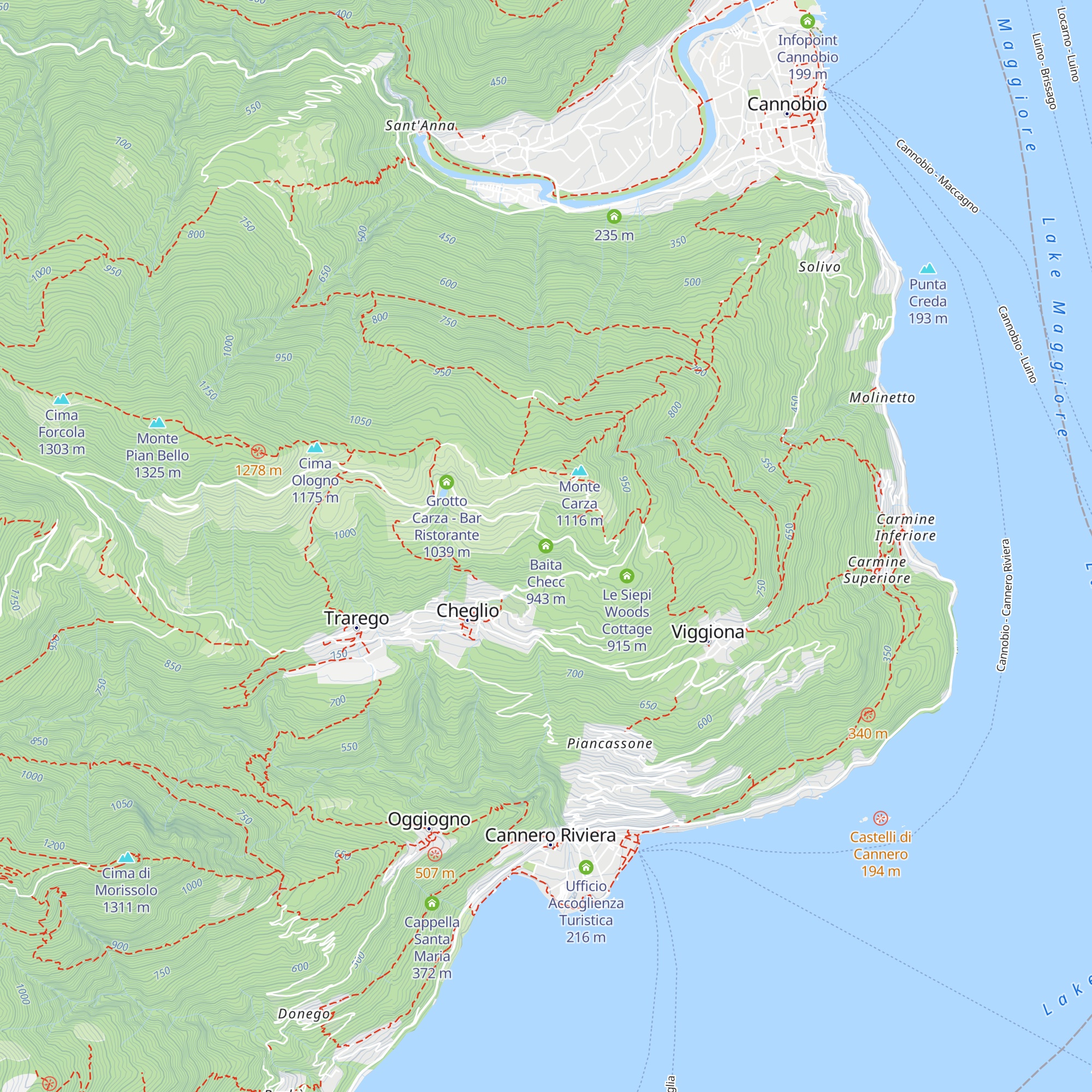 Baita Checc map