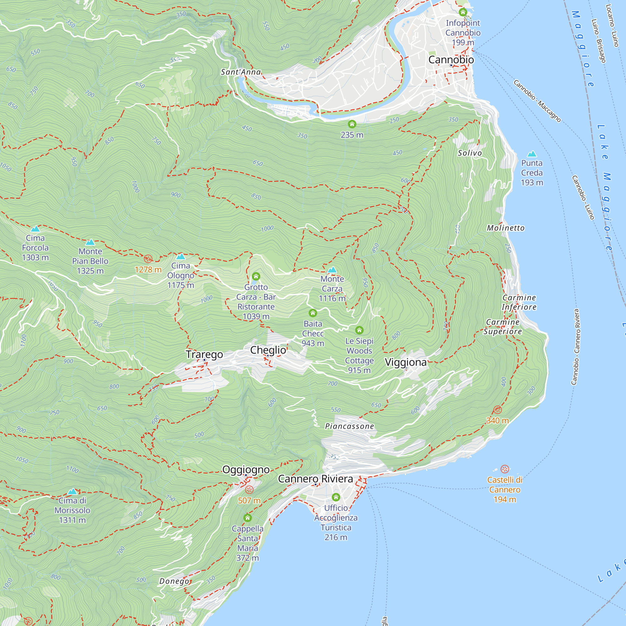 Baita Checc map