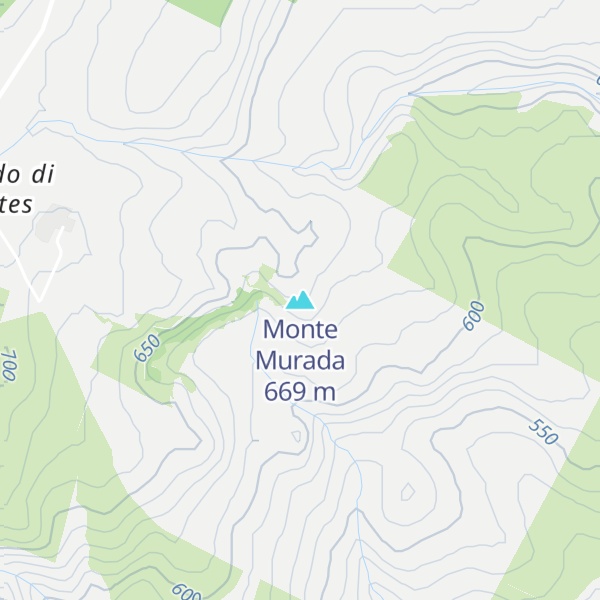 Map of Monte Murada