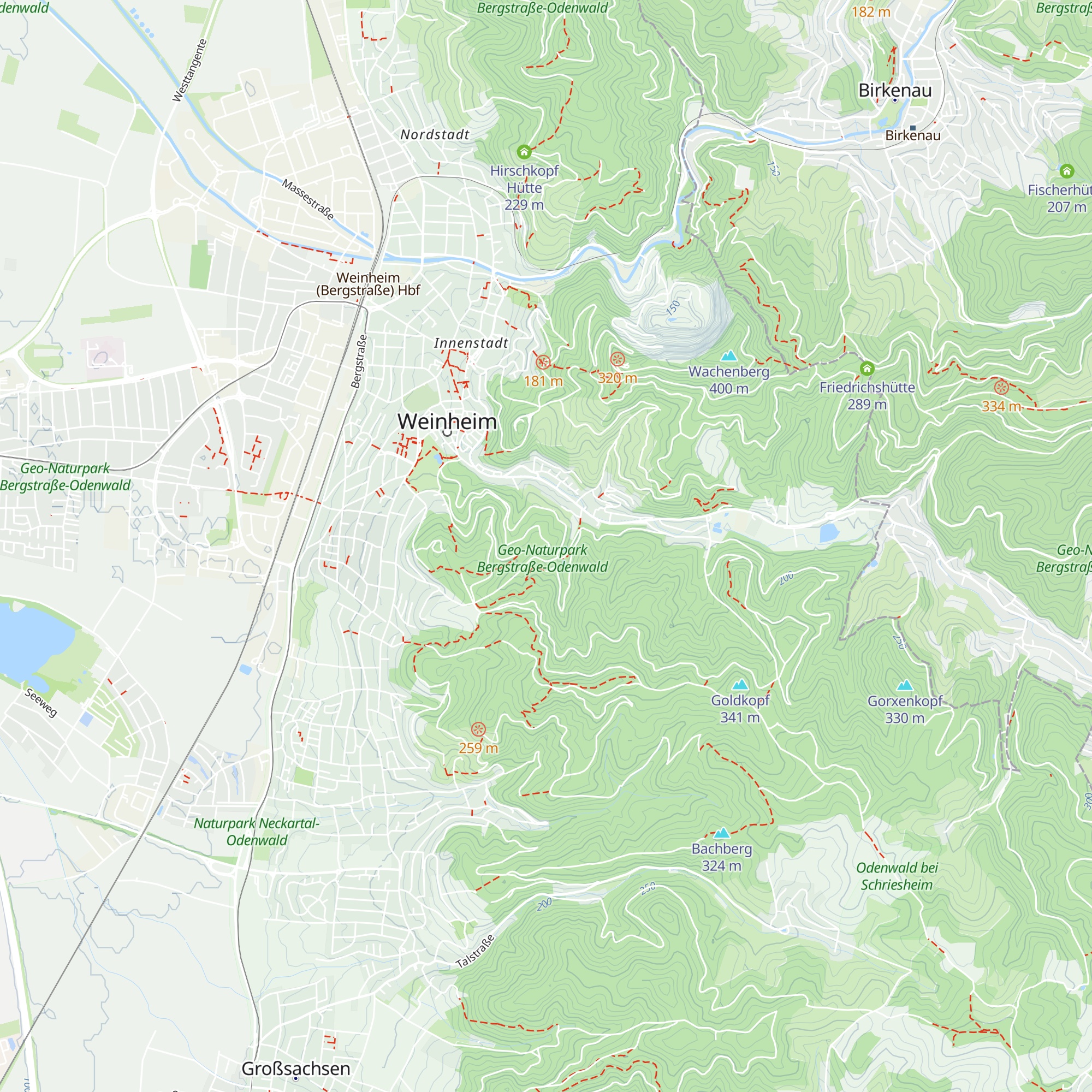 Wendt-Hütte map