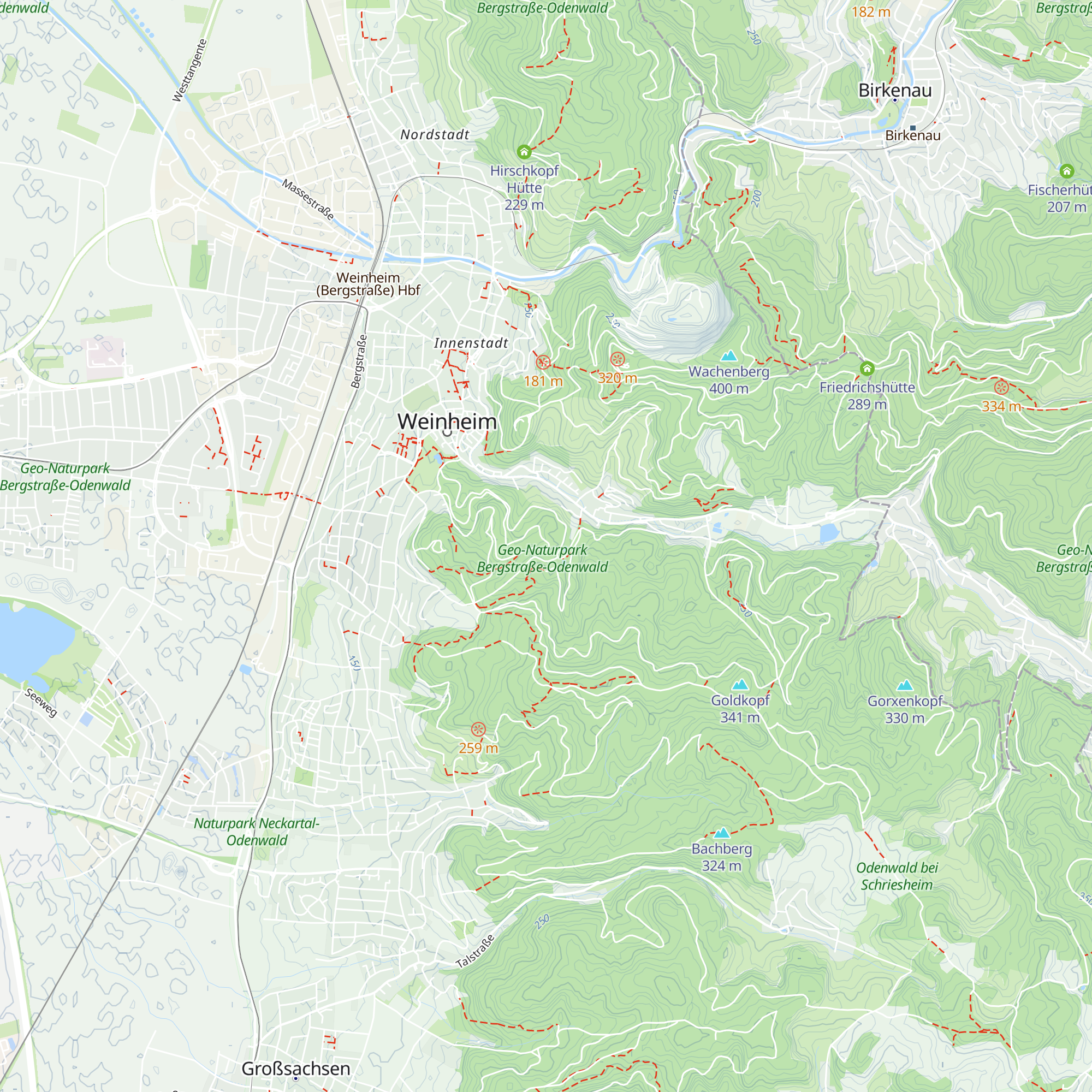 Wendt-Hütte map