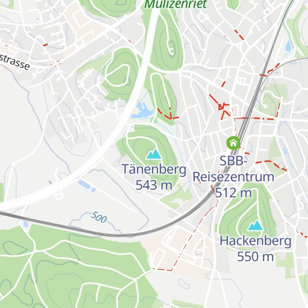 Map of Tänenberg