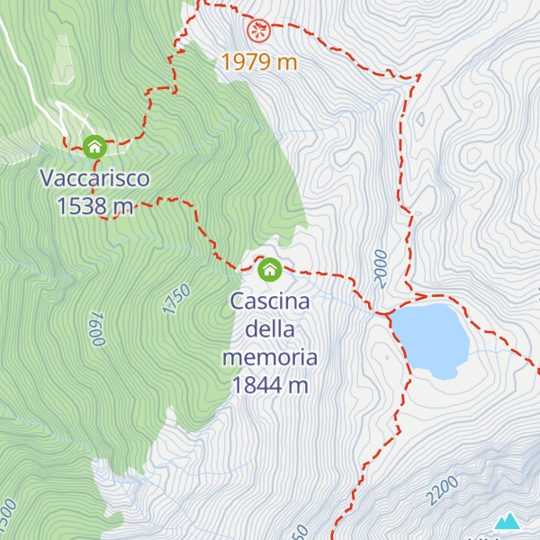 Map of Cascina della memoria