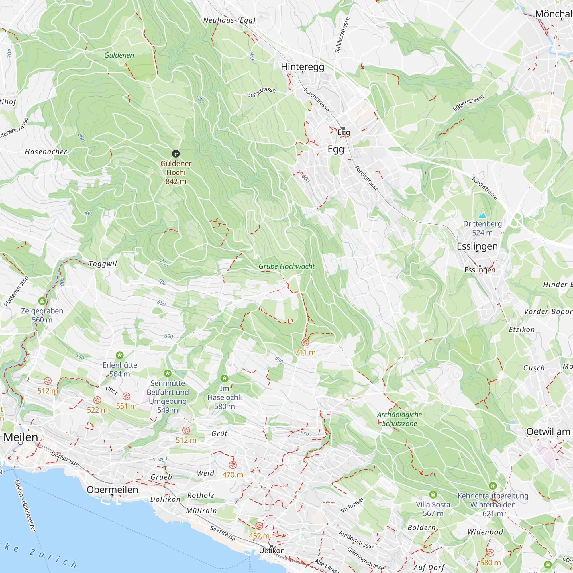 Vorderer Pfannenstiel map