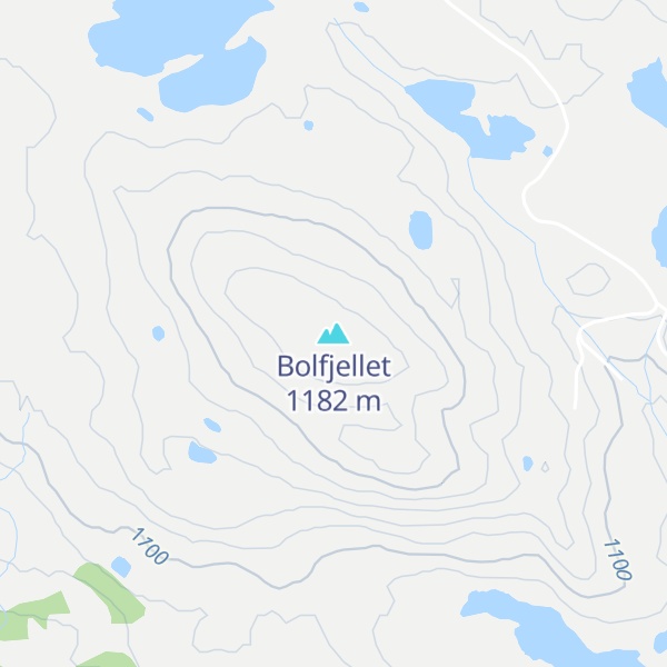 Map of Bolfjellet