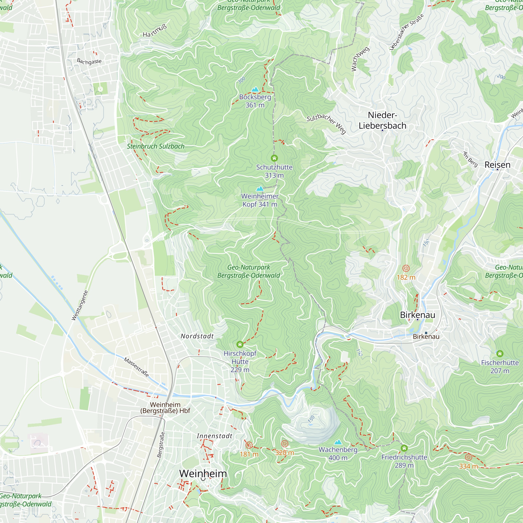 Roth-Hütte map
