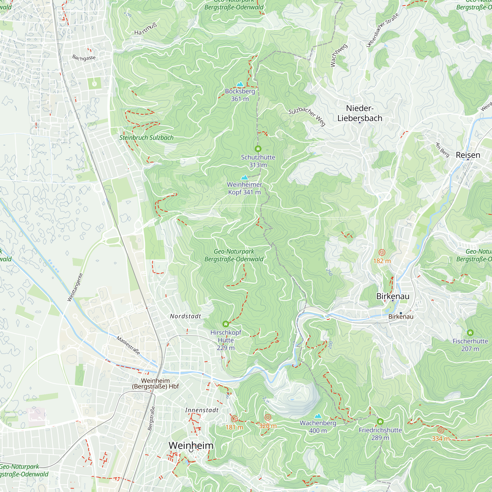Roth-Hütte map