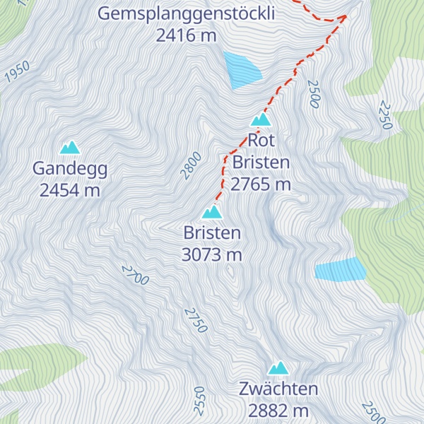 Map of Bristen