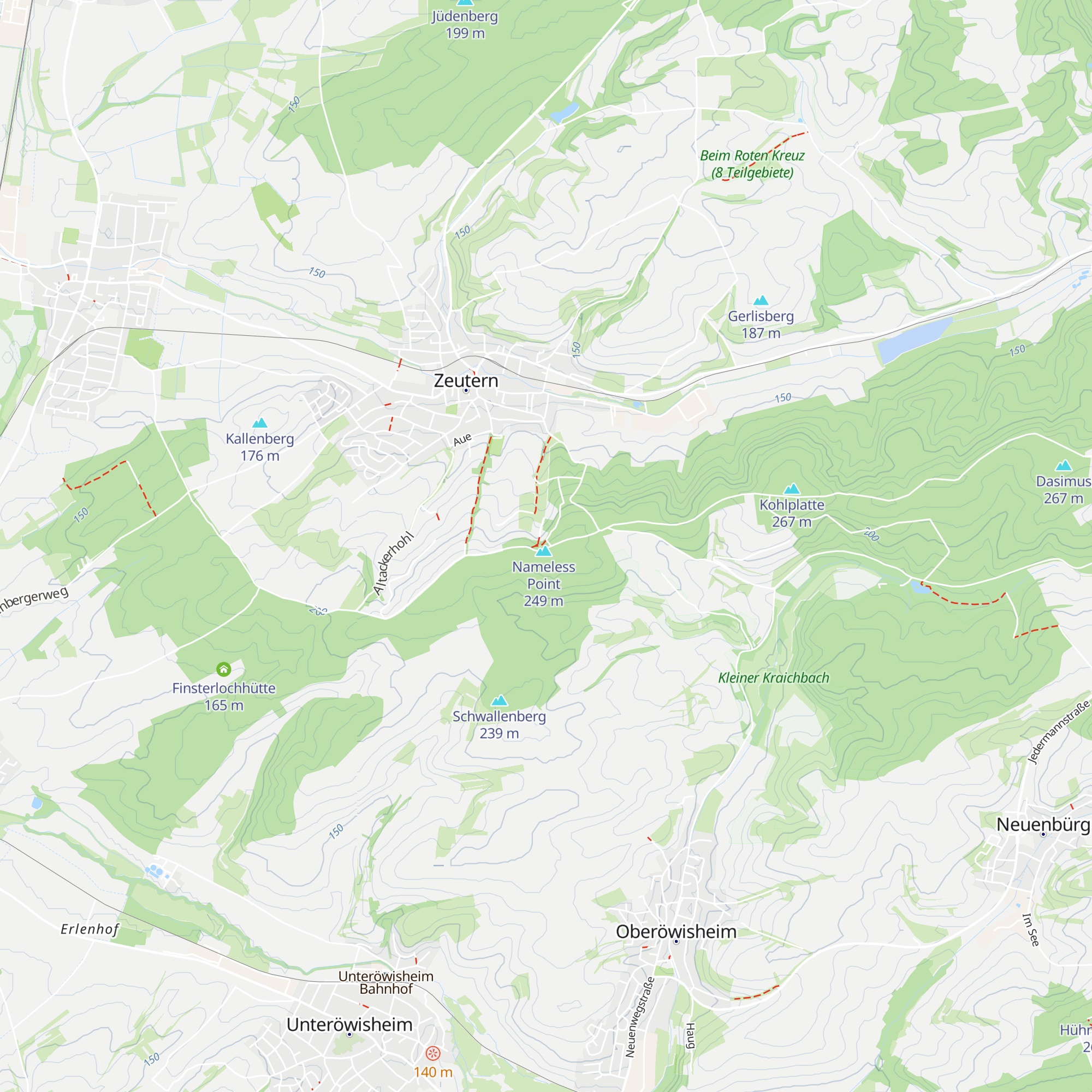 Himmelreichhütte map