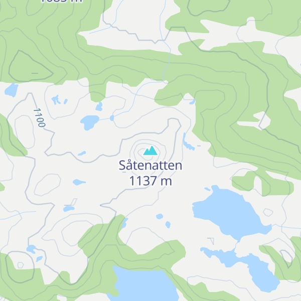Map of Såtenatten