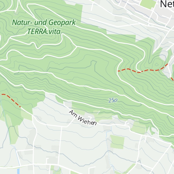 Map of Nettelstedter Berg