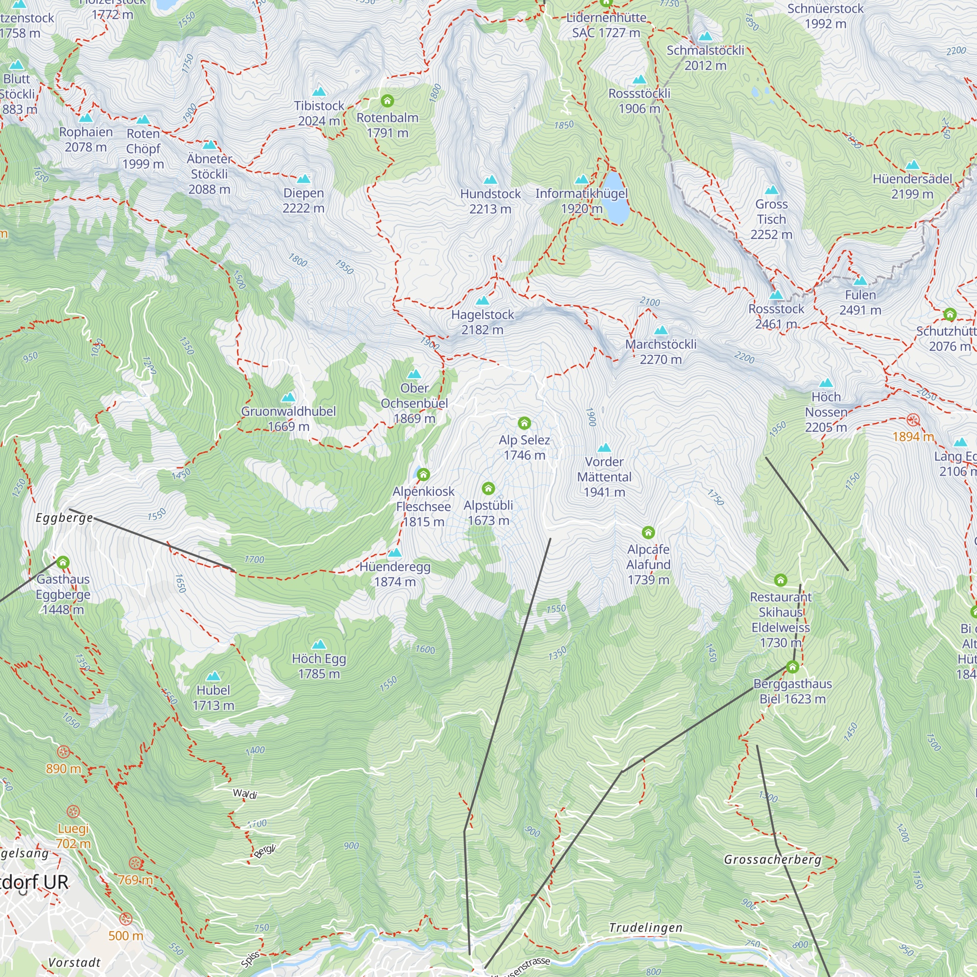 Alpstübli map