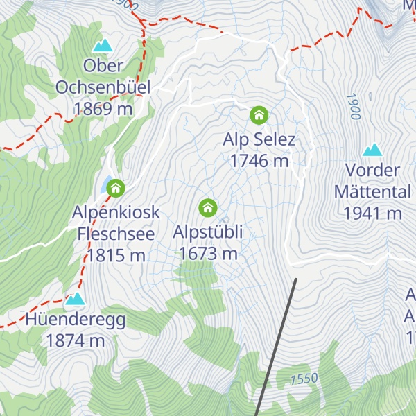 Map of Alpstübli