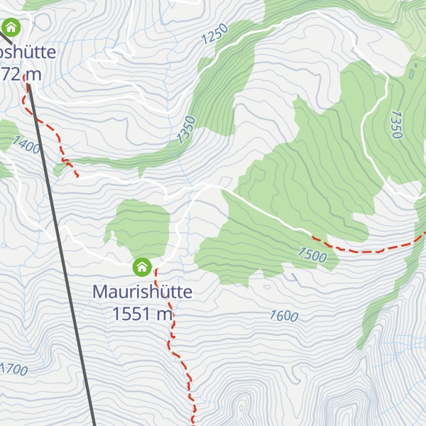 Map of Engelstockhütte