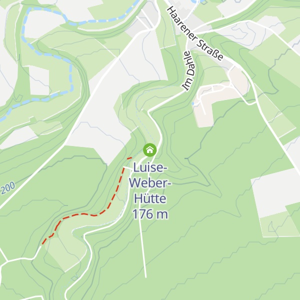 Map of Luise-Weber-Hütte