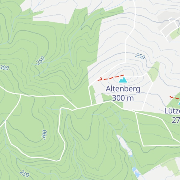 Map of Grillhütte am Altenberg in Odenhausen