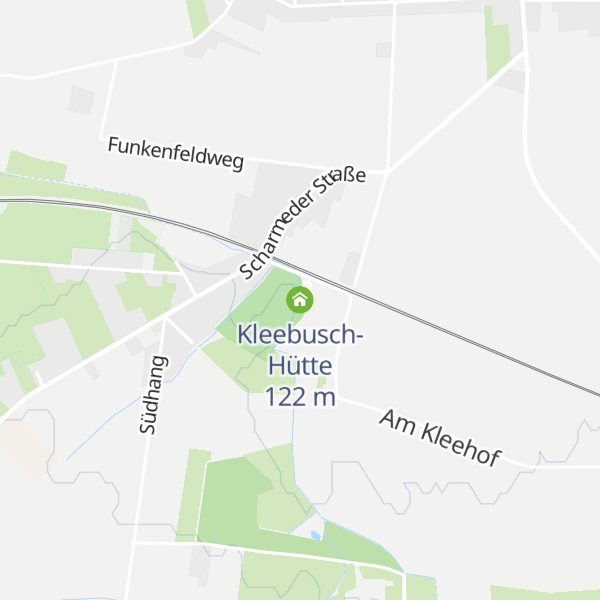 Map of Kleebusch-Hütte