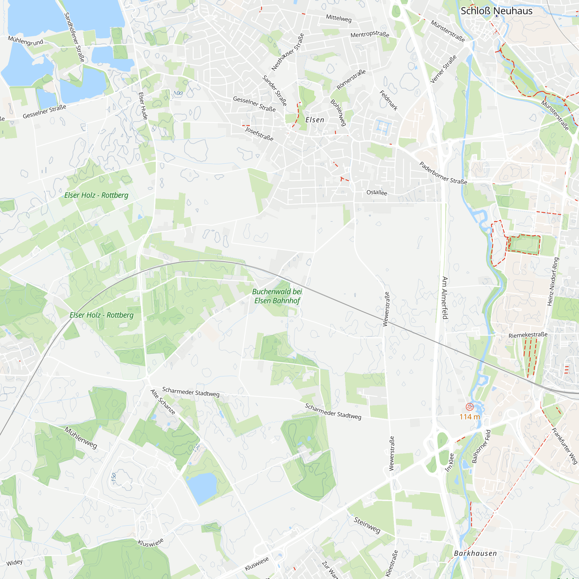 Kleebusch-Hütte map