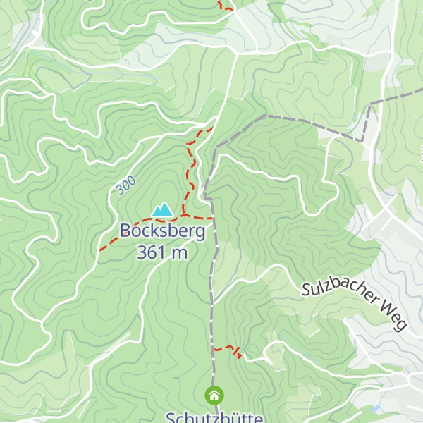 Map of Wolfssteinhütte