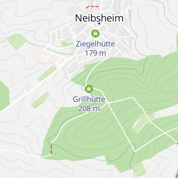 Map of Grillhütte