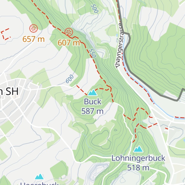 Map of Buck