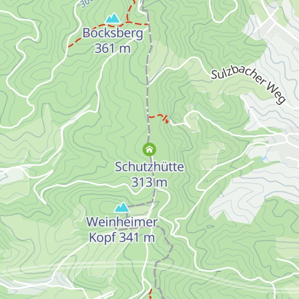 Map of Schutzhütte