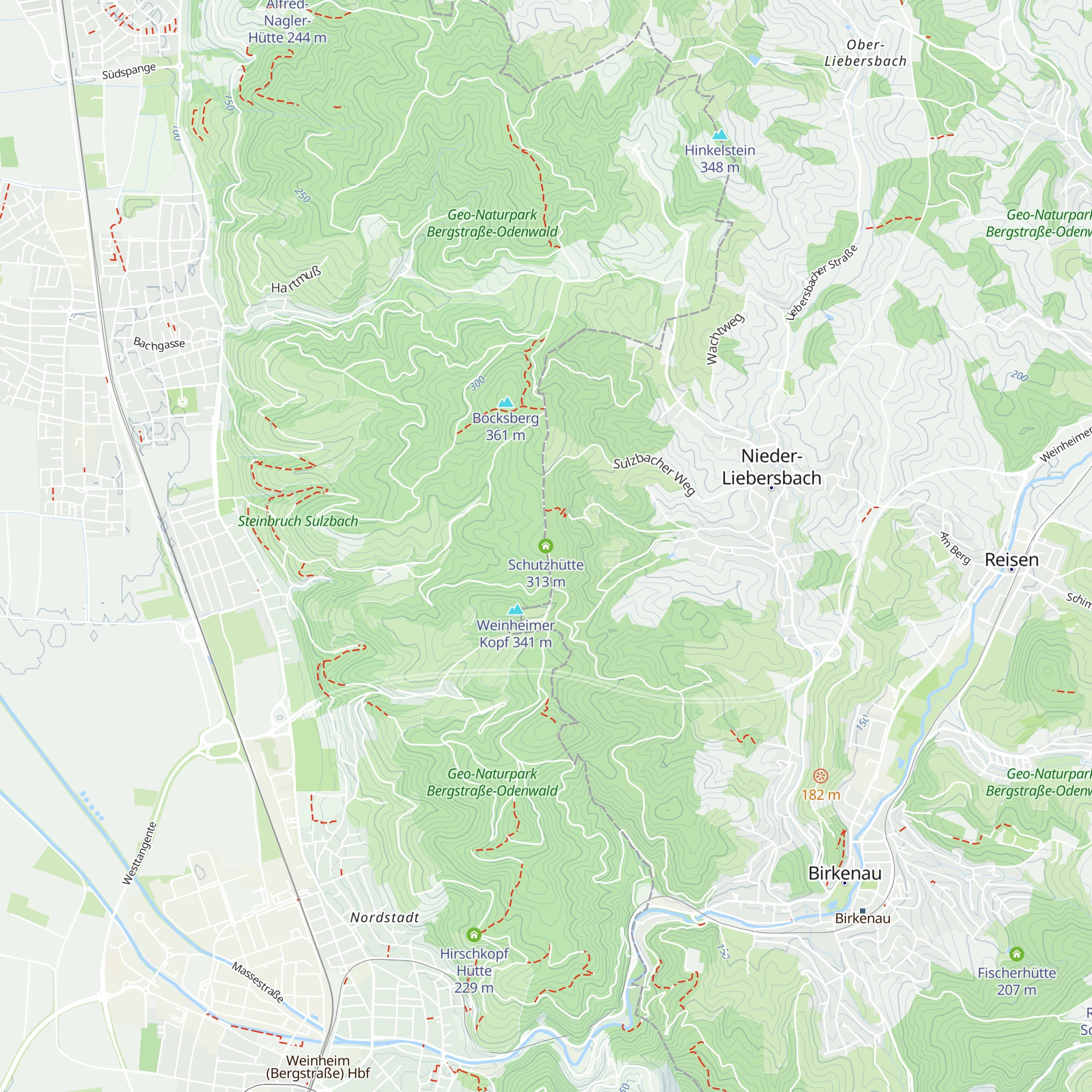 Schutzhütte map