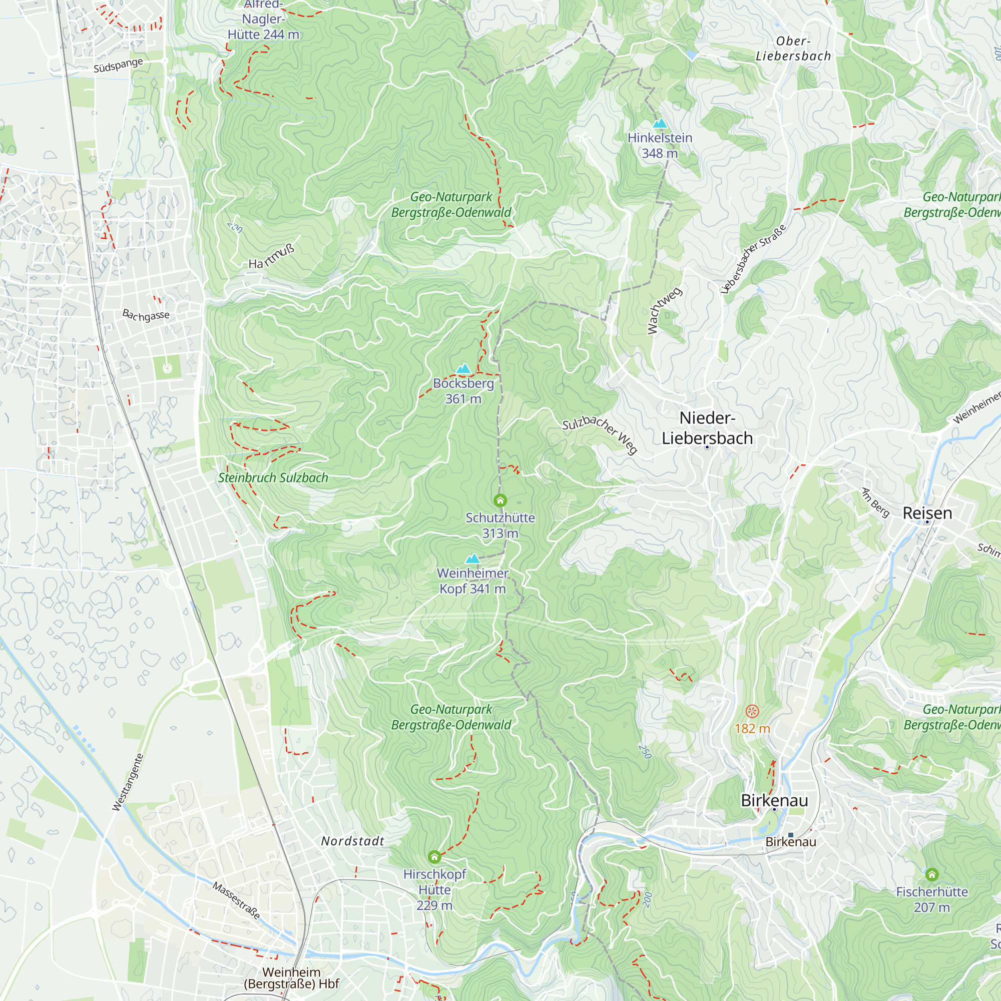 Schutzhütte map