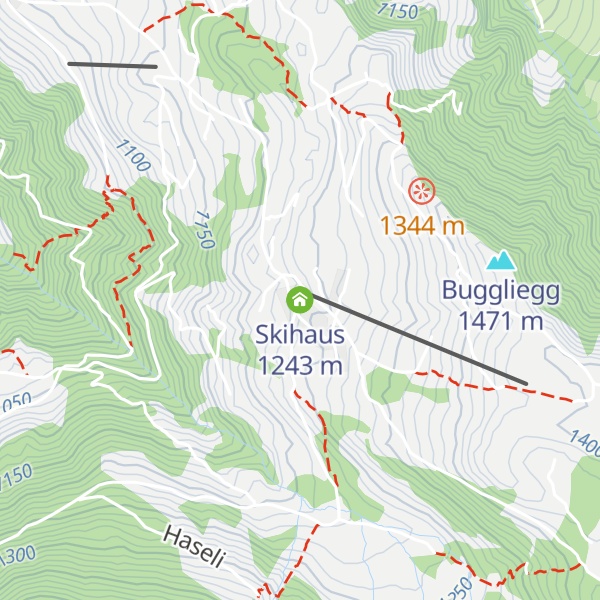 Map of Skihaus