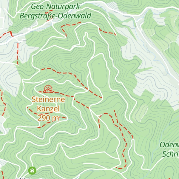 Map of Hütte am Buchenweg