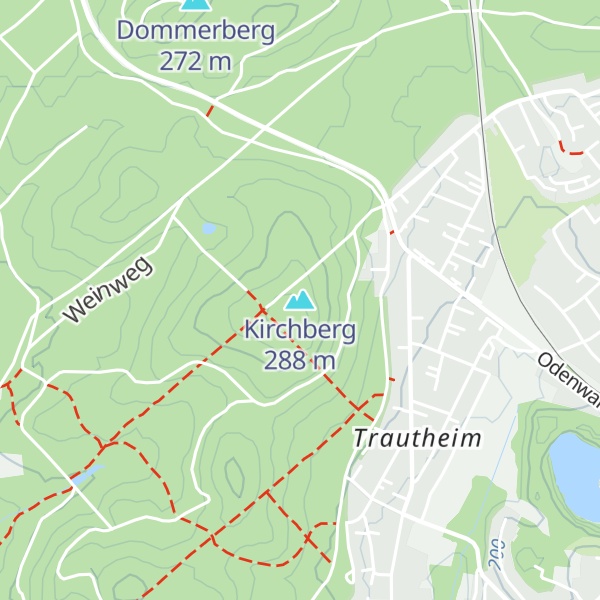 Map of Kirchberg