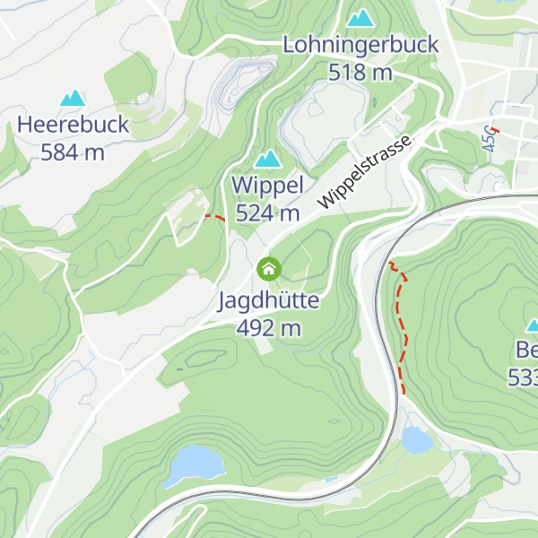 Map of Jagdhütte