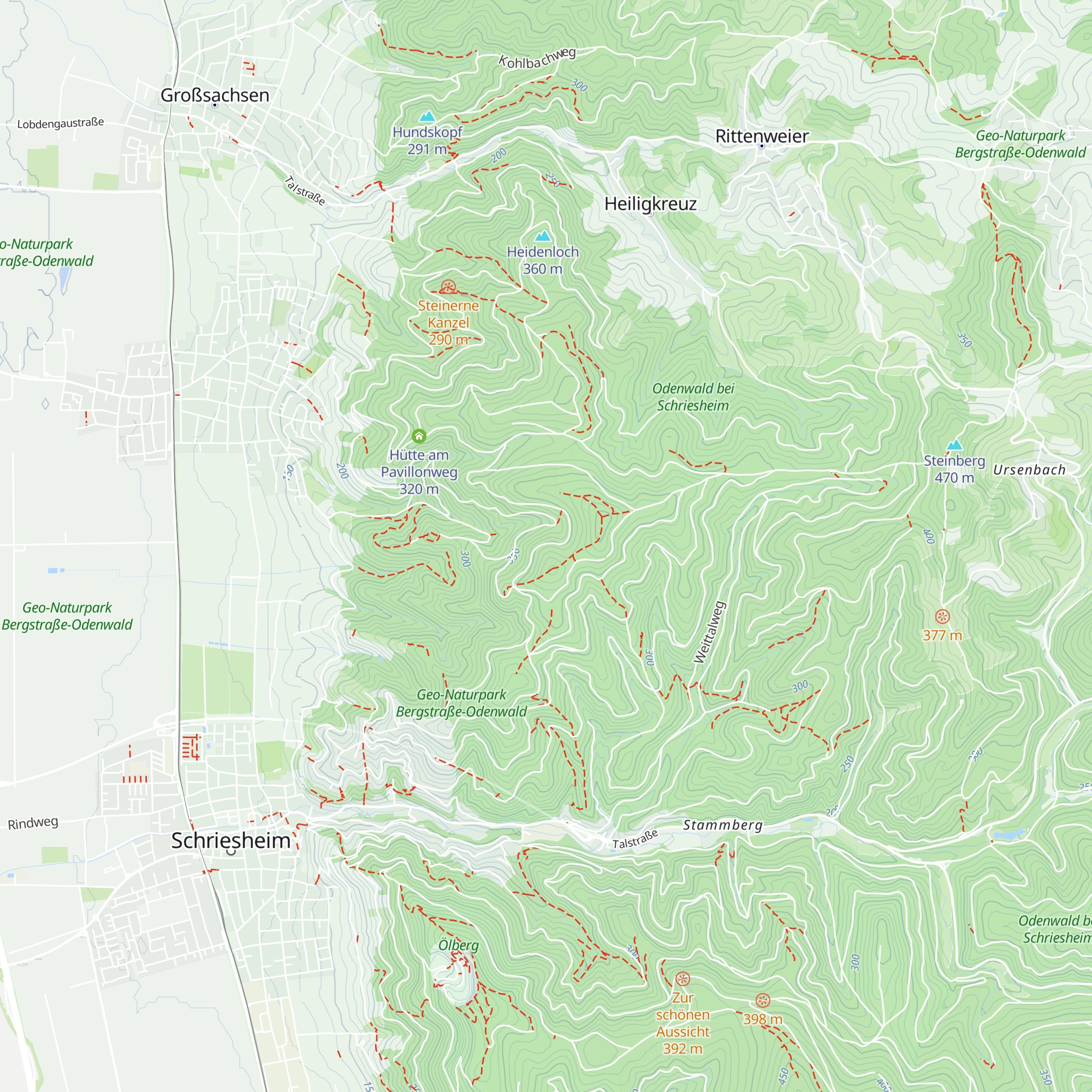 Schanzenkopfhütte map