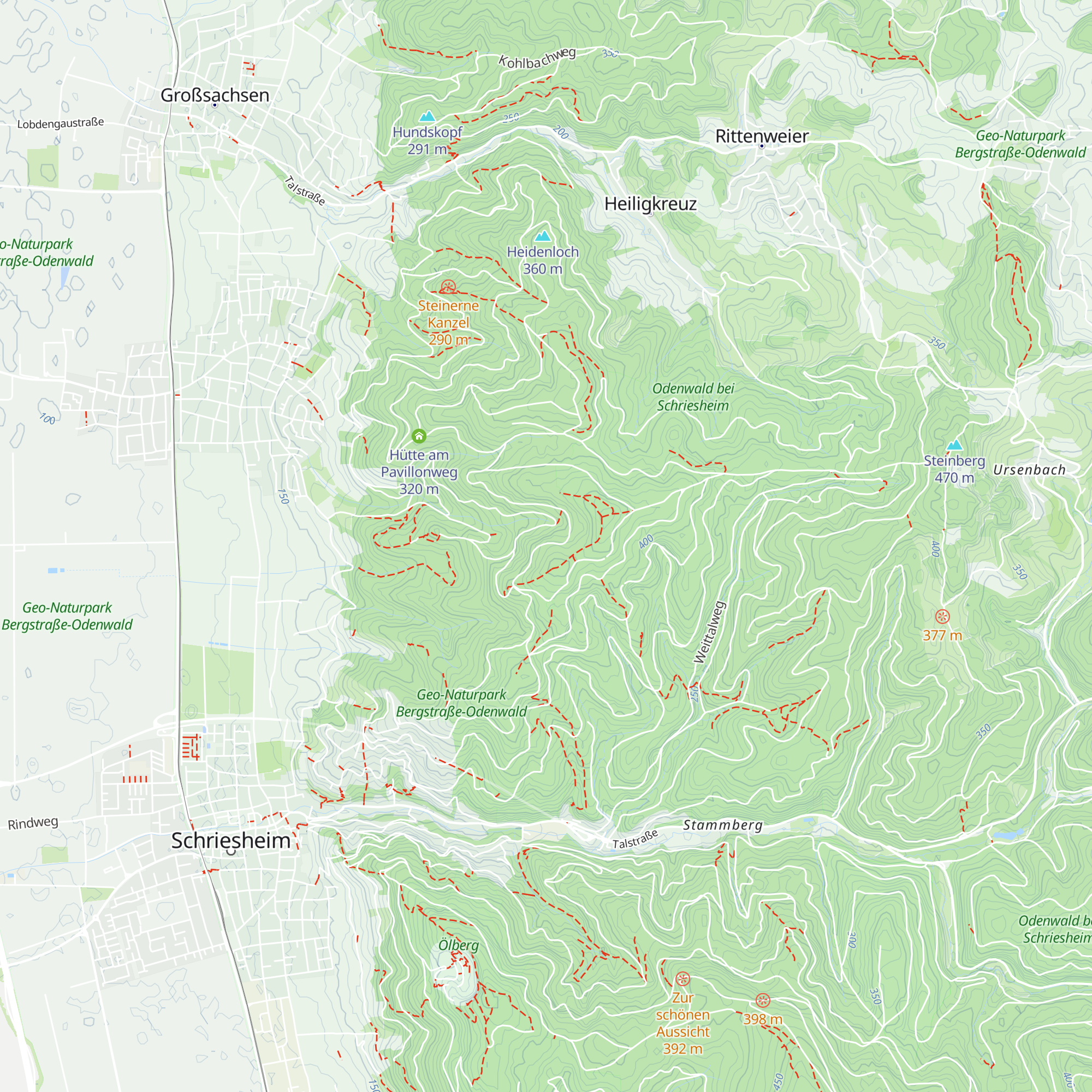 Schanzenkopfhütte map