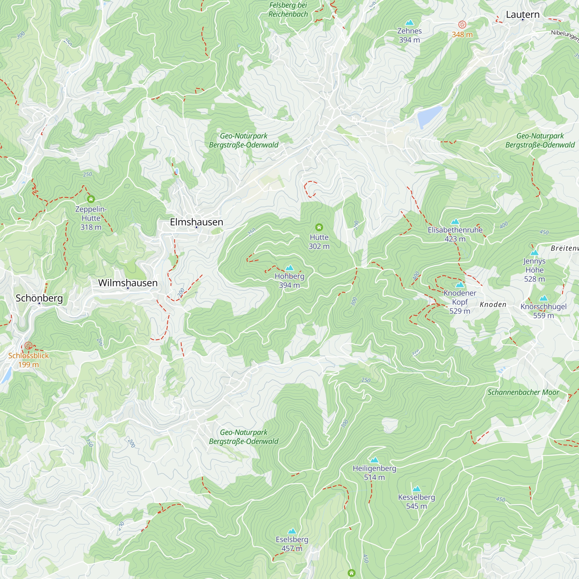 Karl-Stähr-Hütte map
