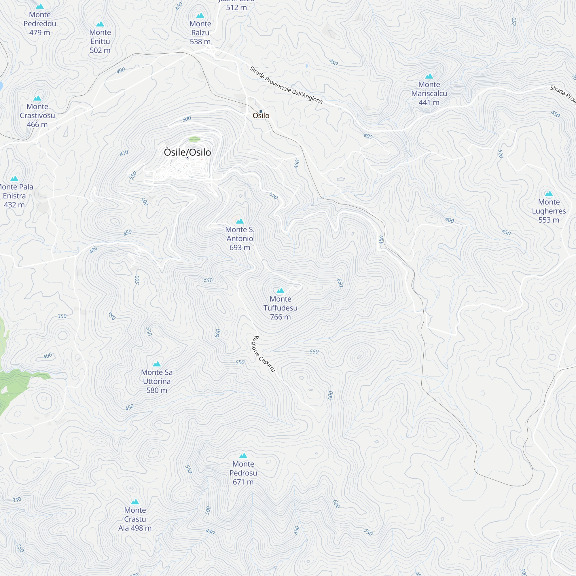 Rifugio dell'aquila map