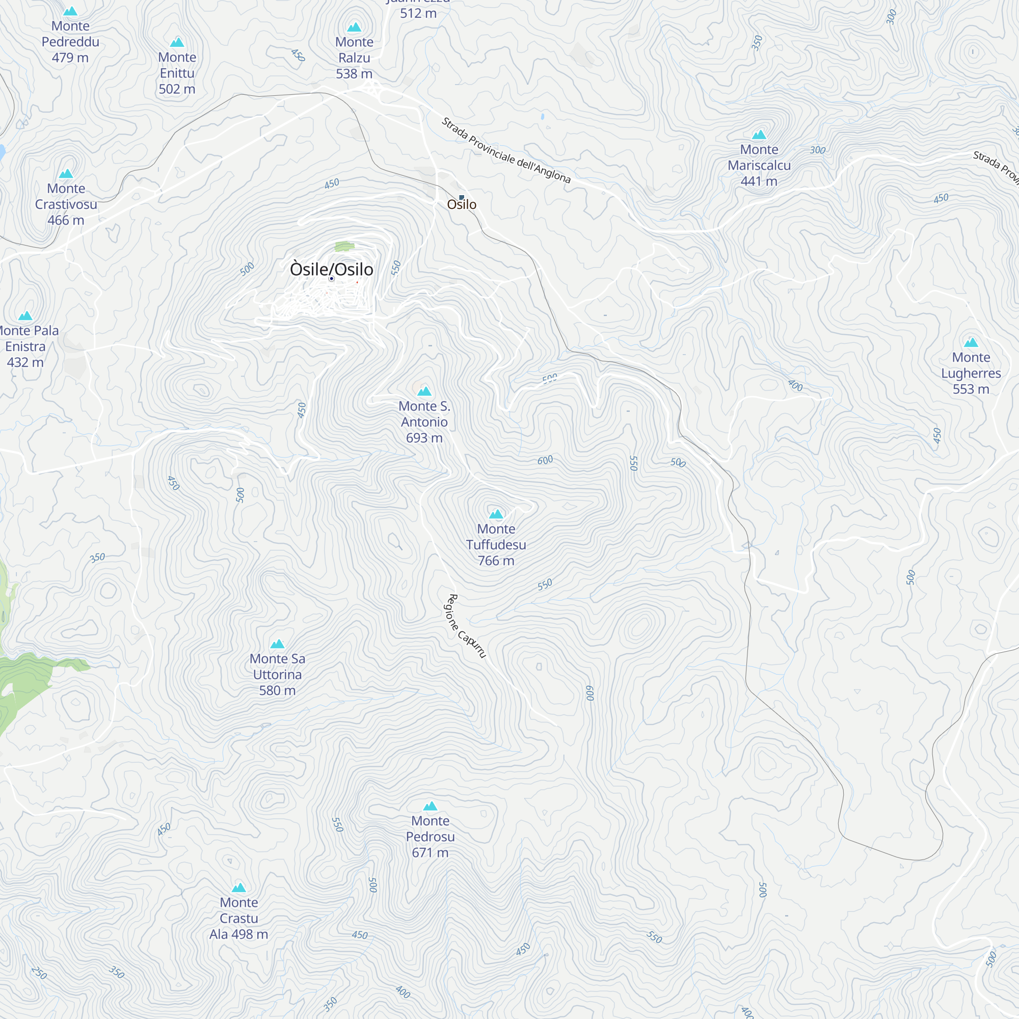Rifugio dell'aquila map