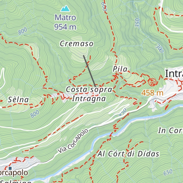 Map of Grottino Costa Festa