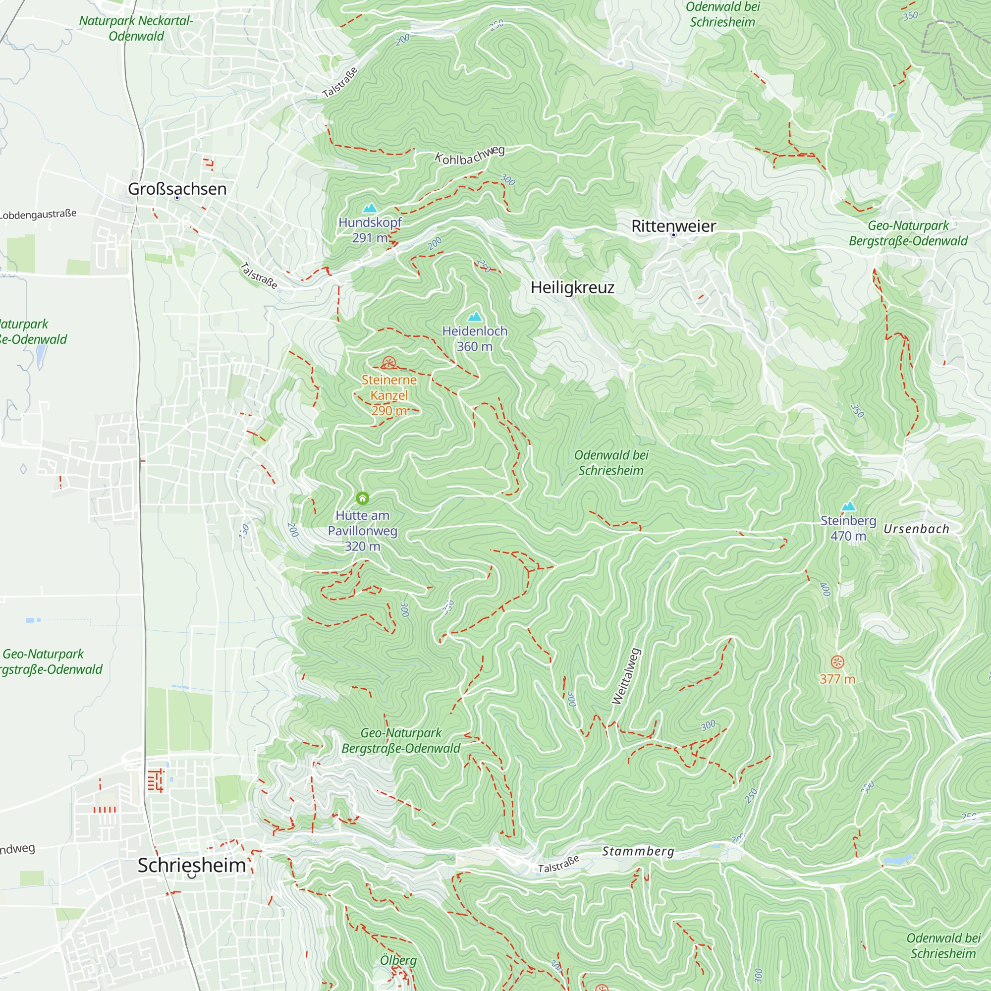 Saatschulhütte map