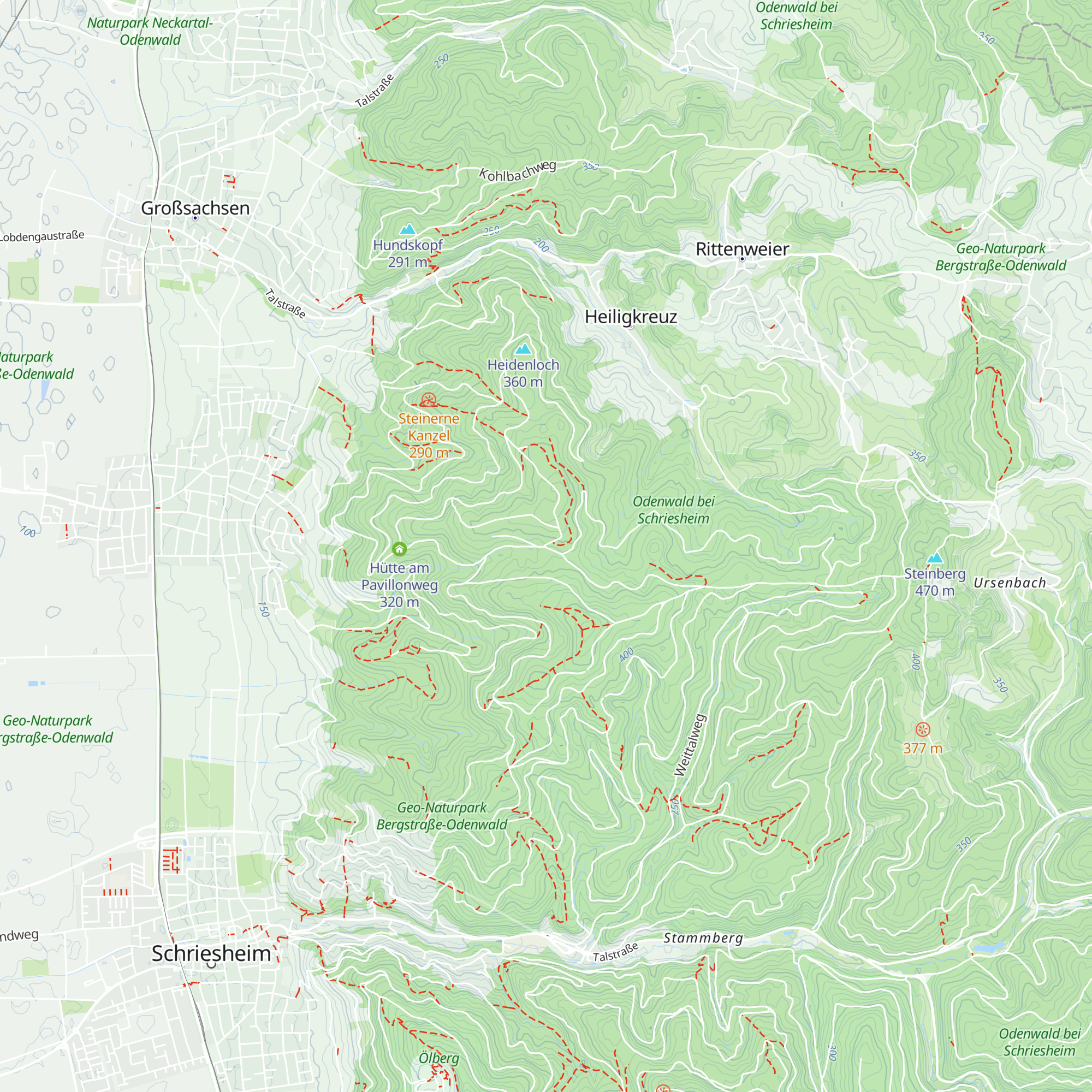 Saatschulhütte map