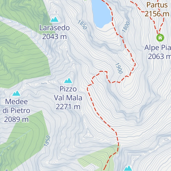 Map of Piodina
