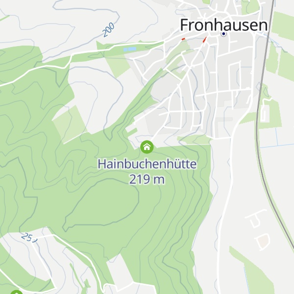 Map of Hainbuchenhütte