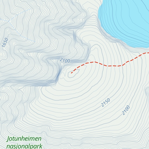 Map of Besshøe