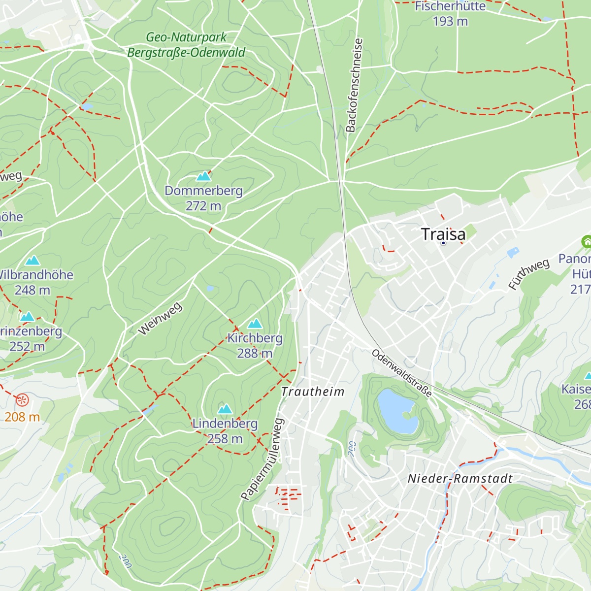 Emmelinenhütte map