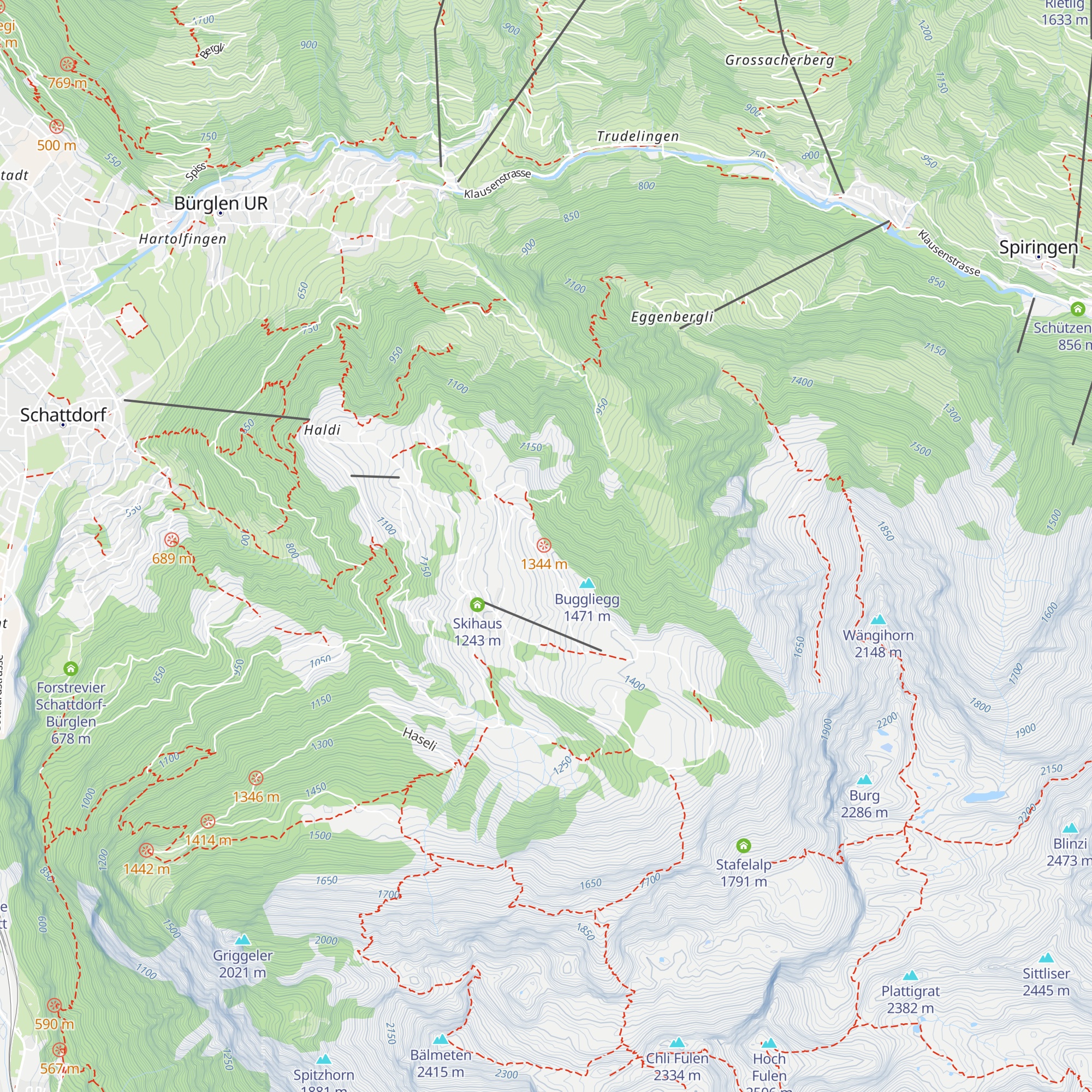 Fuchsbau map