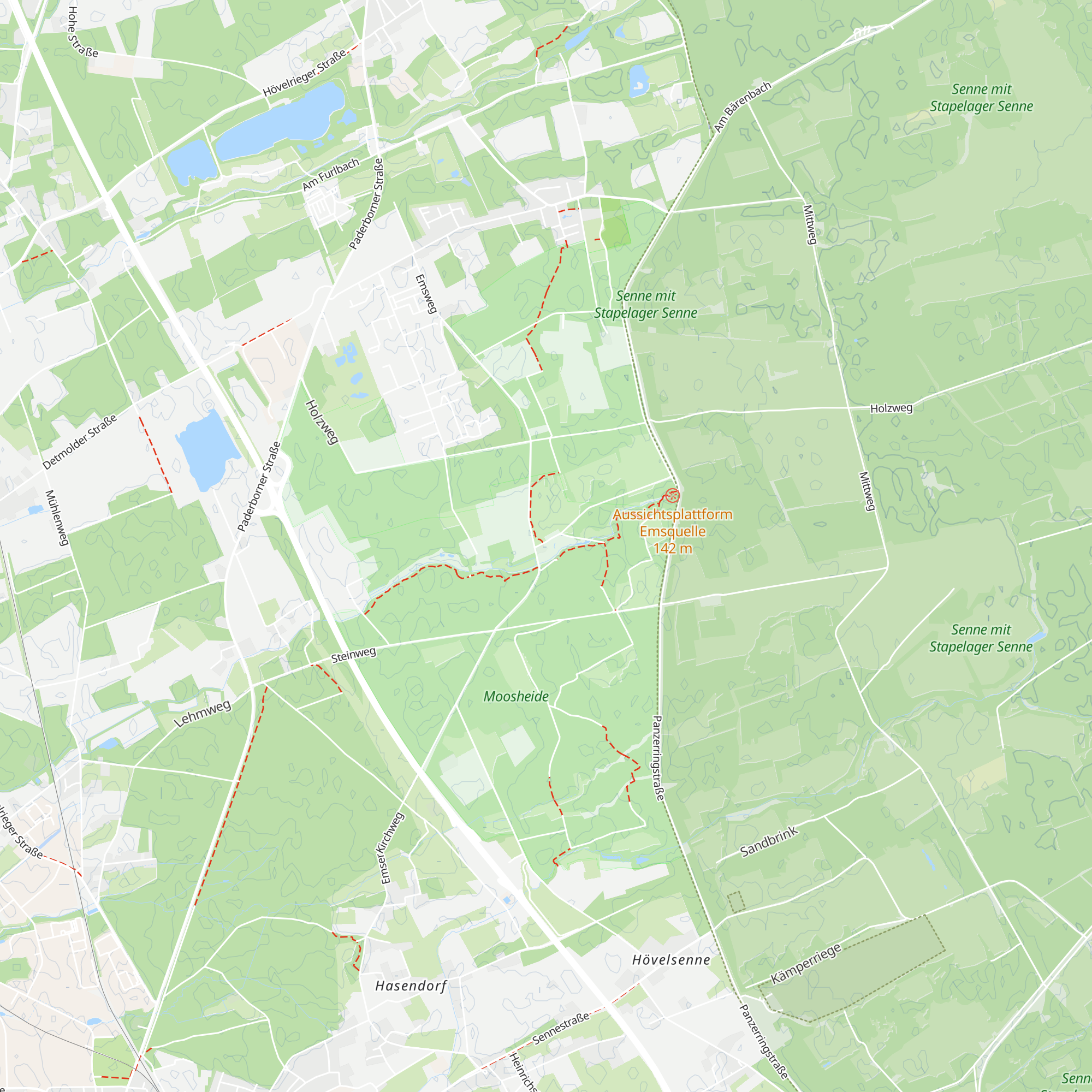 Ems-Informationszentrum map